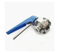 Fit 76mm Pipe OD x 3" Tri Clamp Flow Control Valve SUS 304 Stainless Brewing