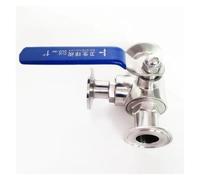 Fit 76mm Pipe OD x 3" Tri Clamp T-Port Ball Valve SUS 304 Stainless Beer Brewing Home