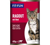 FIT AND FUN Fit+Fun Cat Ragout Lattina 415G MANZO