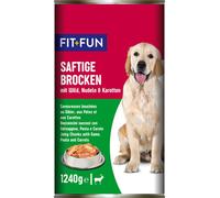 FIT AND FUN Fit+Fun Dog Lattina 1240G SELVAGGINA CON PASTA E CAROTE