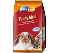 FIT AND FUN Mangime per Coniglio Nano Funny Meal 1KG