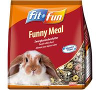 FIT AND FUN Mangime per Coniglio Nano Funny Meal 3KG