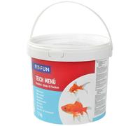 FIT AND FUN Mangime per Pesci Secchio Menu Laghetto 1.1KG
