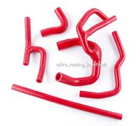 Fit Austin Rover Mini Cooper S/SPI 1275 1.3L Silicone Radiatore Tubo Rosso