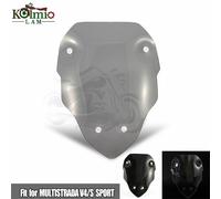 Fit Ducati MULTISTRADA MTS V4 SPORT Parabrezza Moto 24 Grigio