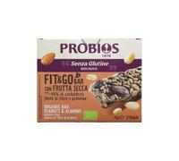 Fit e Go Bar Frutta Secca e Lampone, 3x25 g