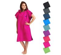 Fit-Flip Poncho Microfibra ad Asciugatura Rapida per Uomini, Donne, Bambini | Asciugamano per Cambiarsi da Surf, Sport Acquatici, Nuoto, Campeggio, Festival