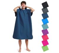 Fit-Flip Poncho Microfibra ad Asciugatura Rapida per Uomini, Donne, Bambini | Asciugamano per Cambiarsi da Surf, Sport Acquatici, Nuoto, Campeggio, Festival