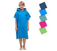 Fit-Flip Poncho Microfibra ad Asciugatura Rapida per Uomini, Donne, Bambini | Asciugamano per Cambiarsi da Surf, Sport Acquatici, Nuoto, Campeggio, Festival