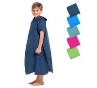 Fit-Flip Poncho Microfibra ad Asciugatura Rapida per Uomini, Donne, Bambini | Asciugamano per Cambiarsi da Surf, Sport Acquatici, Nuoto, Campeggio, Festival