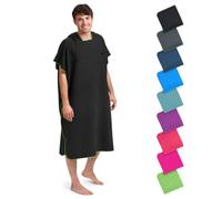Fit-Flip Poncho Microfibra ad Asciugatura Rapida per Uomini, Donne, Bambini | Asciugamano per Cambiarsi da Surf, Sport Acquatici, Nuoto, Campeggio, Festival
