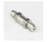 Fit for 1/4" O/D Tube 316 Stainless Steel Non-return Valve Check Valve Compression Fitting
