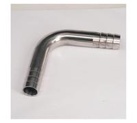 Fit for 19mm I/D Hose 304 Stainless Steel 90 Degree Elbow Pipe Fitting Hose Barb Connnector