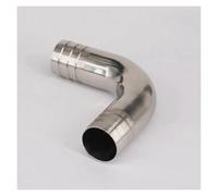 Fit for 32mm I/D Hose Barbed 304 Stainless Steel 90 Degree Elbow Pipe Fitting Connnector