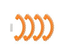Fit For AVATA Drone Protector Bumper Rings Anti-Collision Anti-drop Collision Protection Strip Cover Accessory Propellers Guard(Orange)