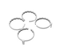 Fit For Flip Anti-collision Propellers Bumper Protection Rings Plastic Anti-drop Lightweight Guard Drone(Off-white)