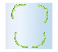 Fit For Flip Drone Anti-collision Propellers Bumper Protection Rings TPU Anti-drop Lightweight Guard Accessories(Green)