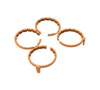 Fit For Flip Lightweight Propeller Guard Protector Drone Accessories Drone Anti-drop Full Cover Bumper Strip(ORANGE)