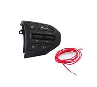 /Fit for KIA K2 RIO IKSLAIN AGOSTO X-LINE LUXE LINEA ROSSA Volante Pulsante di Controllo di Crociera Audio Bluetooth Interruttore Del Volume Del Telefono auto(K2 A Red C)