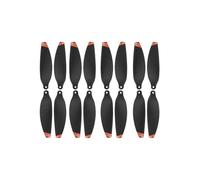 Fit For Mavic Mini 2 Drone Mini Portable Low Noise Color Stripes Weight Propellers Accessories 4 Pair Colorful Propellers(Orange Edge)