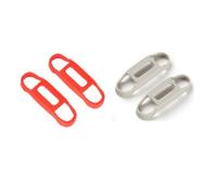 Fit For Mavic Mini/SE/Mini 2 Drone Blade Quick Release Fixed Stabilizers Wing Protector Silicone Propeller Holder(Red grey)