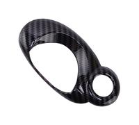 Fit for Mini Cooper R58 Carbon Fiber ABS Engine Start Stop Key Panel Cover Trim
