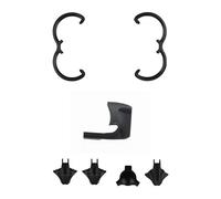 Fit For Neo Head Bumper Increase Height Bracket Tail Kit(Black 3-Piece Set)