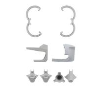 Fit For Neo Head Bumper Increase Height Bracket Tail Kit(Gray 4-Piece Set)