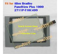 Fit for PanelView Plus 1000 2711P-T10C4D9 Touch Screen Glass + Protective Film