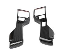 Fit For Toyota 4Runner Carbon Fiber Style Steering Wheel Panel Cover Trim Frame