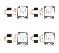 Fit for Yamaha XV750 Virago 81-83 Carb Carburetor Repair Kit Float 4Sets