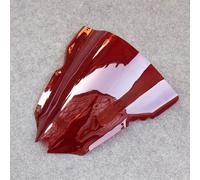 Fit For YAMAHA YZF R6 Trasparente Rosso Parabrezza Vetro YZF-R6 600