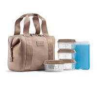 Fit & Fresh Borsa da pranzo in neoprene da donna, borsa termica per il pranzo da lavoro, resistente agli strappi e alle macchie, grande scatola per il pranzo da donna con contenitori e ghiaccio