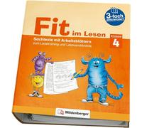 Fit im Lesen - Sachtexte, Klasse 4: Sachtexte mit Arbeitsblättern zum Lesetraining und Leseverständnis