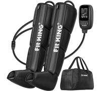 FIT KING Sistema di recupero a compressione per gambe massaggiatori per dolore e circolazione, dispositivo professionale di compressione dell'aria per terapia di massaggio per migliorare le