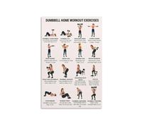 Fit Life Poster Daily Routine Canvas Print Library Wall Art | Proper posture grip wrist alignment prevent injury maximize results gains(Framed,12x18inch(30x45cm))