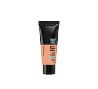 Fit Me Matte + Poreless Foundation Natural Tan 30 ml - Liquid Makeup With Oil Control, 12-Hour Wear, SPF Protection, Ideal For Oily And Normal Skin Types, Professional Seamless Coverage, Long Lasting