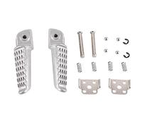 Fit NINJA 650R EX650 ER6F ER6N Supporto Posteriore Poggiapiedi Moto Argento