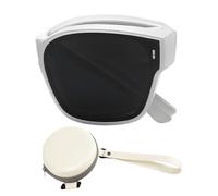 Fit Over Sunglasses, Uv Protection Sunglasses, 6.1x5.51x2.28 Inches, Folding Polarized Eyewear, Stylish Glasses Frame for Outdoor, Driving, Biking, Beach, Travel, Fishing, Hiking, Camping, Vacation