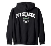 Fit Shaced Funny St Patrick's Paddys Irish Drinking Shamrock Felpa con Cappuccio
