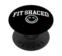 Fit Shaced Funny St Patrick's Paddys Irish Drinking Shamrock PopSockets PopGrip Adesivo