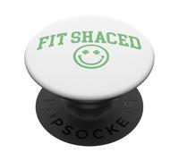 Fit Shaced Funny St Patrick's Paddys Irish Drinking Shamrock PopSockets PopGrip Adesivo