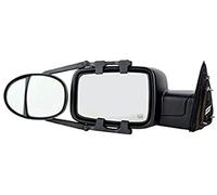 Fit System (3990) Specchietto universale a doppia lente con sistema di montaggio a cricchetto, coppia, 12,7 x 17,8 cm