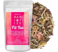 FIT TEA Tisana Drenante in Foglie Intere Sfuse, Gusto Limone e Vaniglia