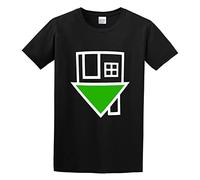 Fit The NBHD Fashion Graphic Neighbourhood Letter Print Unisex O-Neck 100% Cotton Short-Sleeve T-Shirts Black XXL