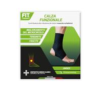 FIT THERAPY - Cavigliera - Dispositivo Medico per Dolori Muscolari e Articolari Piede, Caviglia - Tendinite e Fascite- Senza farmaci, traspirante, lavabile fino a 300 volte