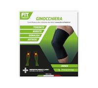 FIT THERAPY - Ginocchiera Unisex - Dispositivo Medico per alleviare Dolori Muscolari e Articolari Ginocchio, Gonalgia, Artrosi, Tendinite - Senza farmaci, traspirante, lavabile fino a 300 volte