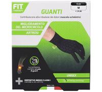 Fit Therapy Guanti Colore Nero Taglia M 1 pz Guanti
