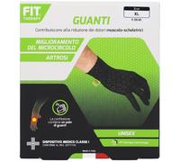Fit Therapy Guanti Colore Nero Taglia XL 1 pz Guanti