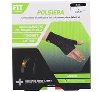 Fit Therapy Polsiera Colore Nero Taglia L 1 pz Fasciatura